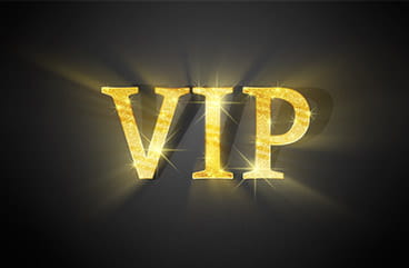 Vip written in gold.