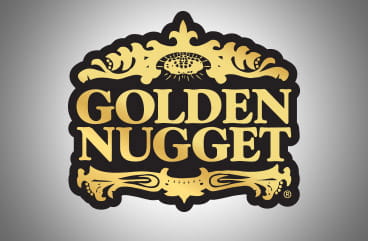 The logo of the Golden Nugget casino.