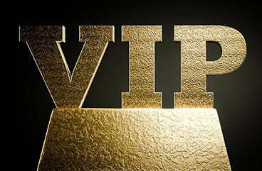 VIP written in gold.